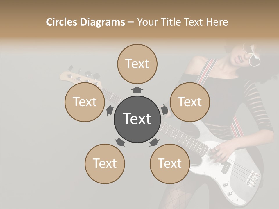Equipment Shoulders Face PowerPoint Template