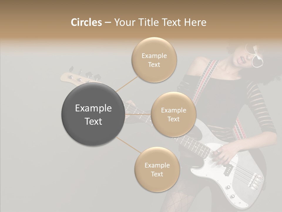 Equipment Shoulders Face PowerPoint Template