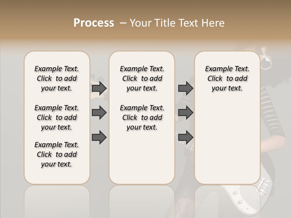 Equipment Shoulders Face PowerPoint Template