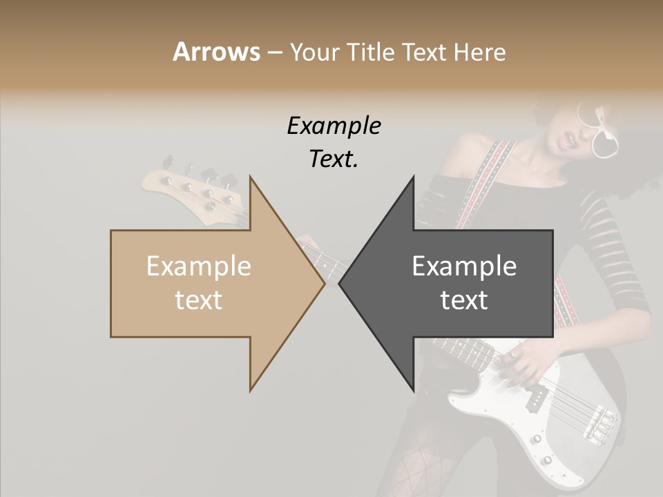 Equipment Shoulders Face PowerPoint Template