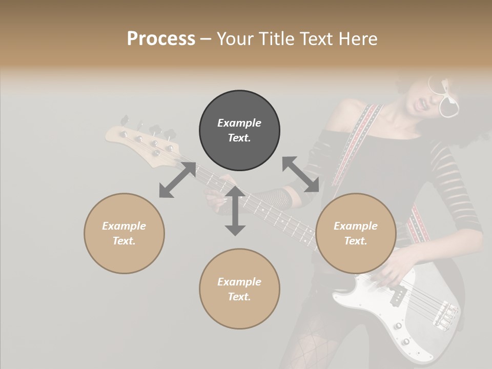 Equipment Shoulders Face PowerPoint Template