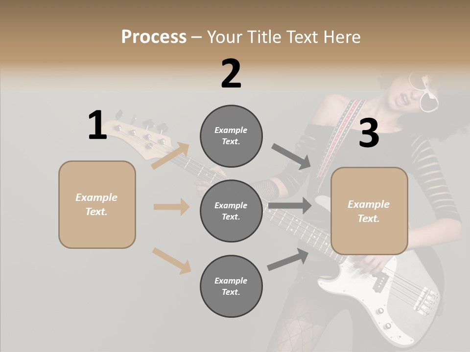 Equipment Shoulders Face PowerPoint Template