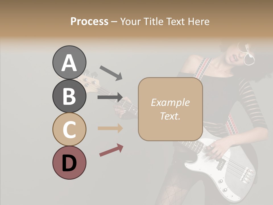 Equipment Shoulders Face PowerPoint Template