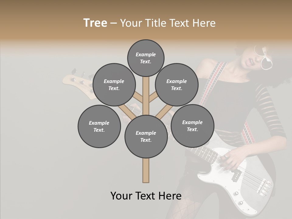 Equipment Shoulders Face PowerPoint Template