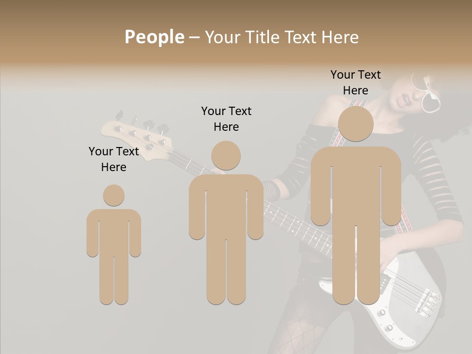 Equipment Shoulders Face PowerPoint Template