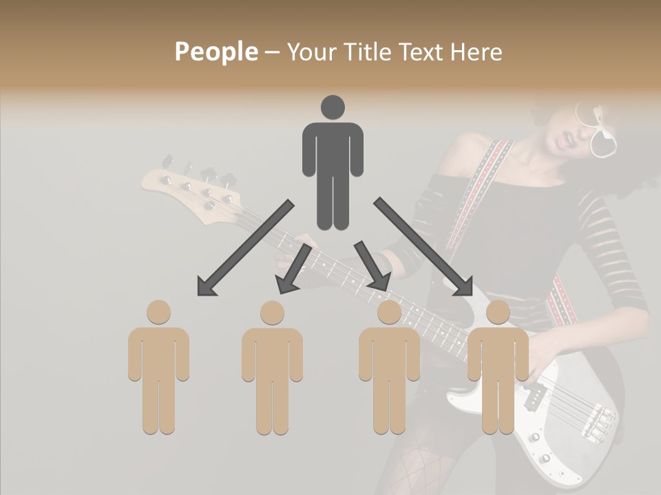 Equipment Shoulders Face PowerPoint Template