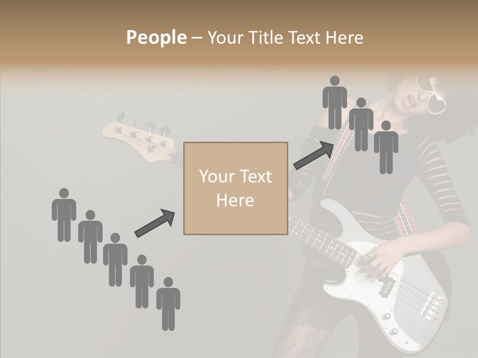 Equipment Shoulders Face PowerPoint Template