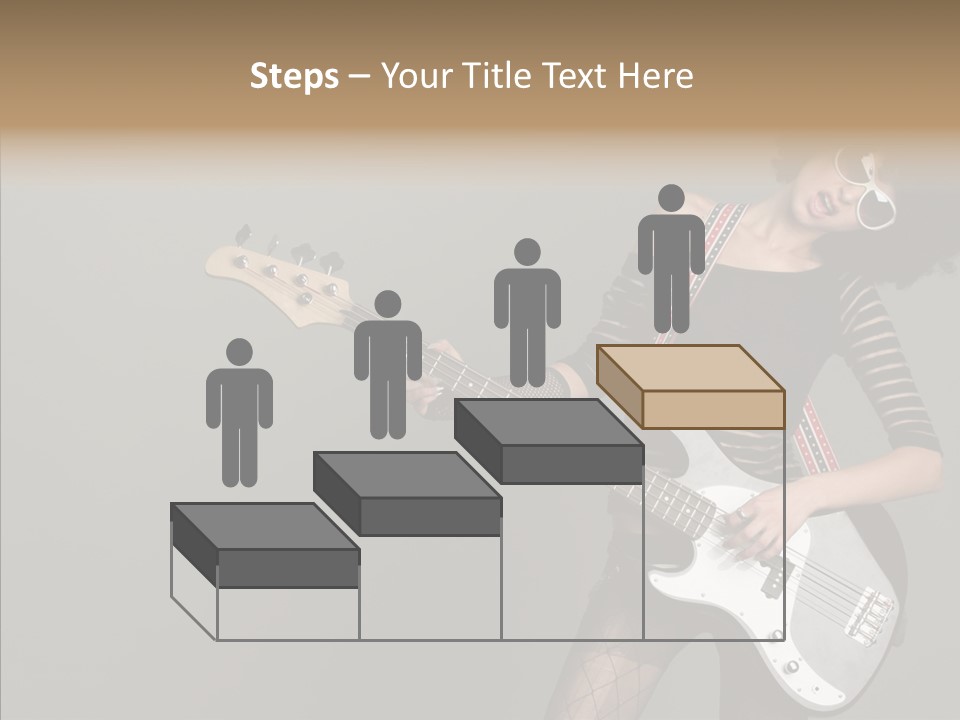 Equipment Shoulders Face PowerPoint Template