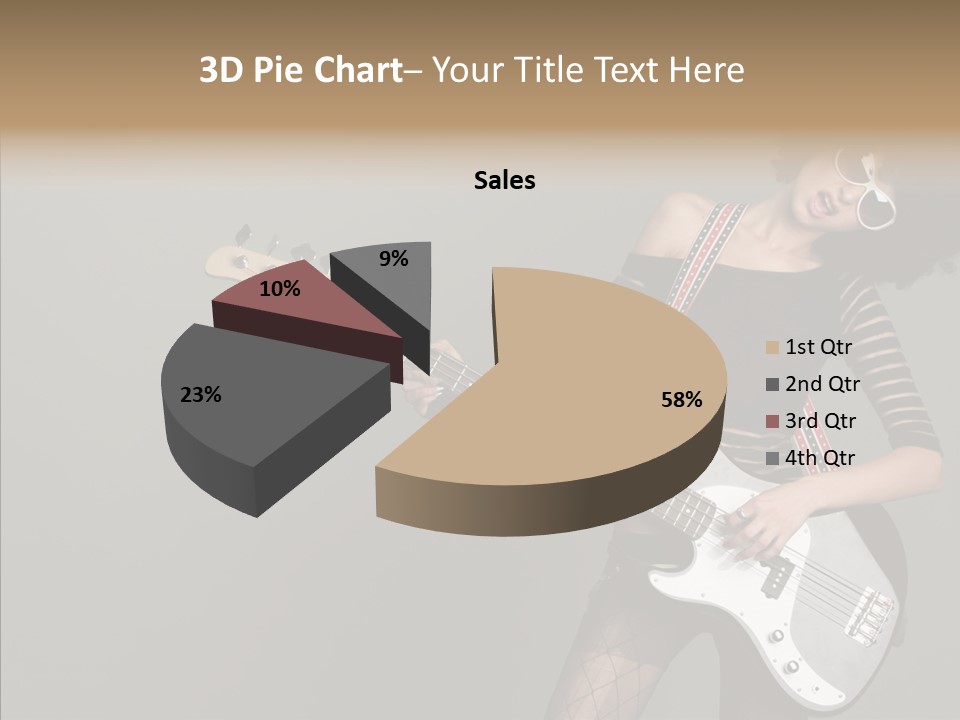 Equipment Shoulders Face PowerPoint Template
