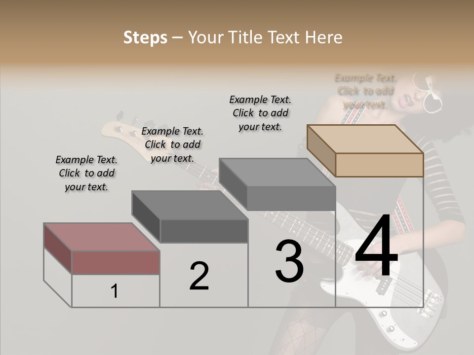 Equipment Shoulders Face PowerPoint Template