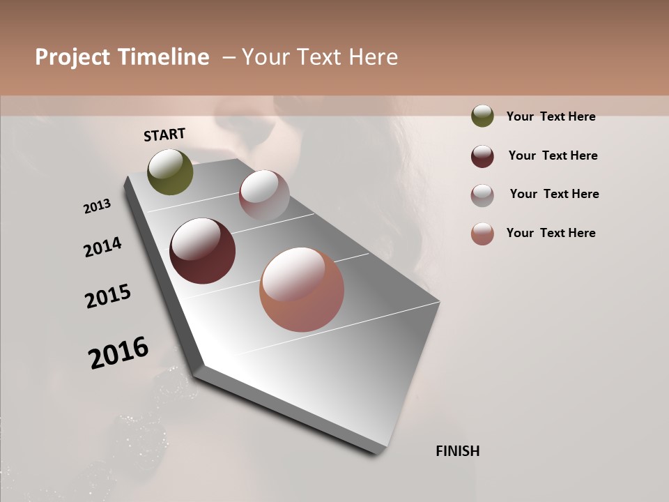 Diamond Attractive Elegance PowerPoint Template