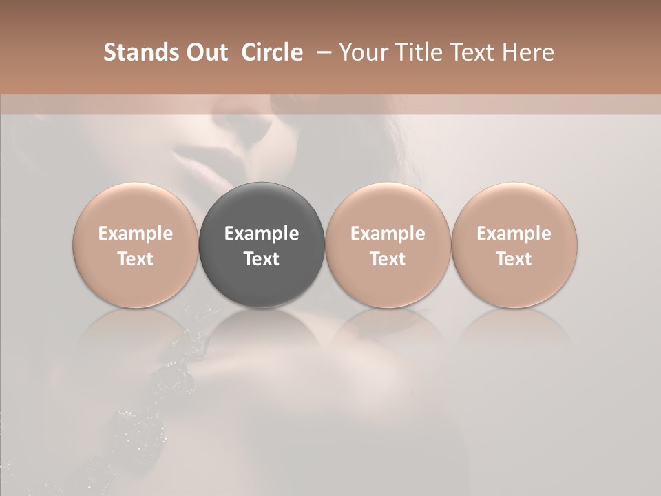 Diamond Attractive Elegance PowerPoint Template
