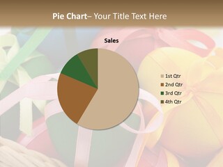 Seasonal Basket April PowerPoint Template