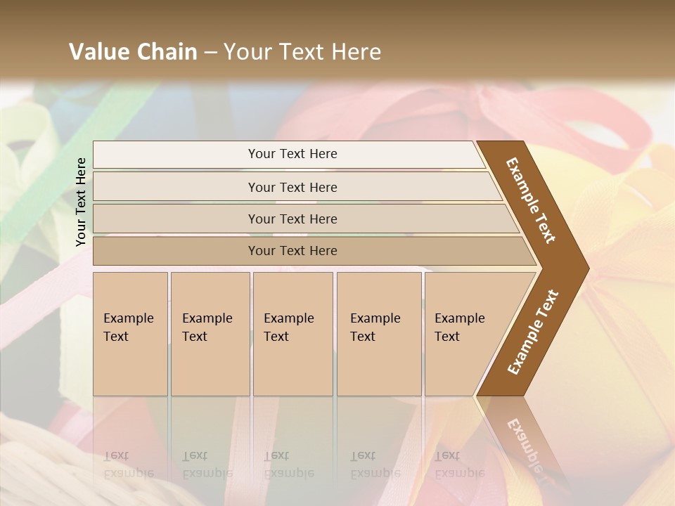 Seasonal Basket April PowerPoint Template