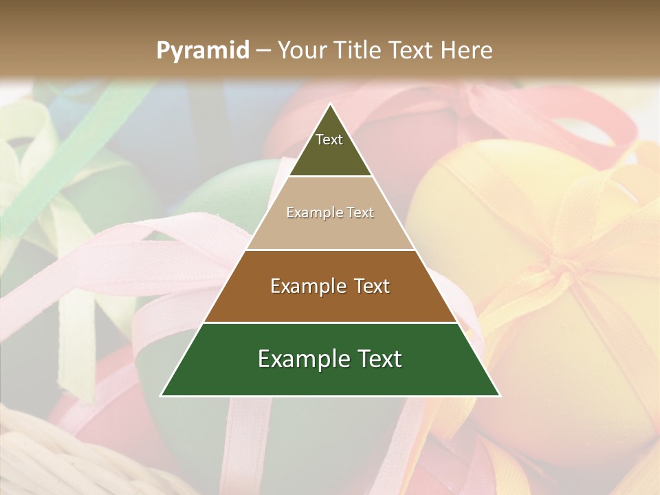 Seasonal Basket April PowerPoint Template