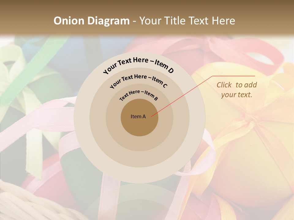 Seasonal Basket April PowerPoint Template