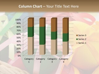 Seasonal Basket April PowerPoint Template