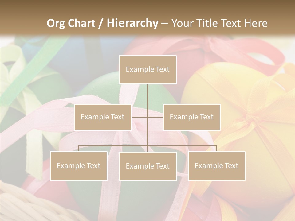 Seasonal Basket April PowerPoint Template