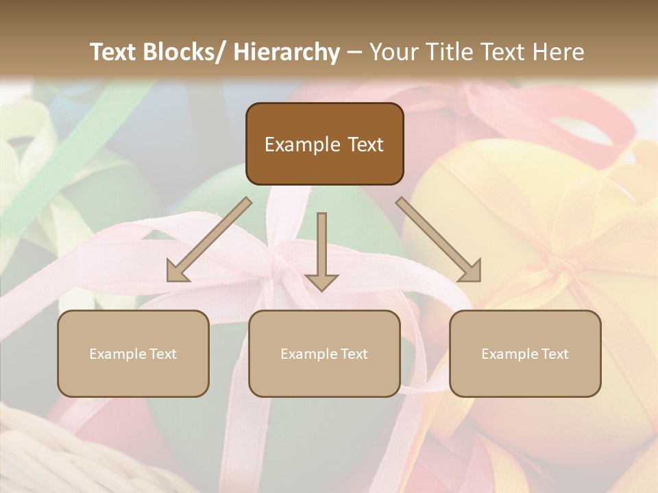 Seasonal Basket April PowerPoint Template
