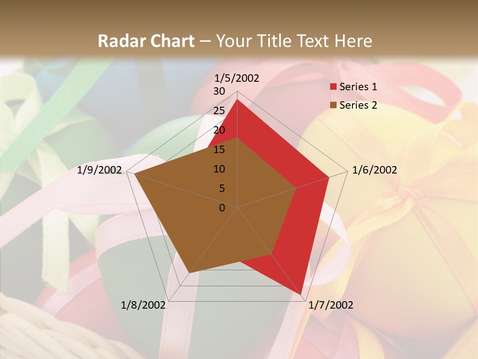 Seasonal Basket April PowerPoint Template
