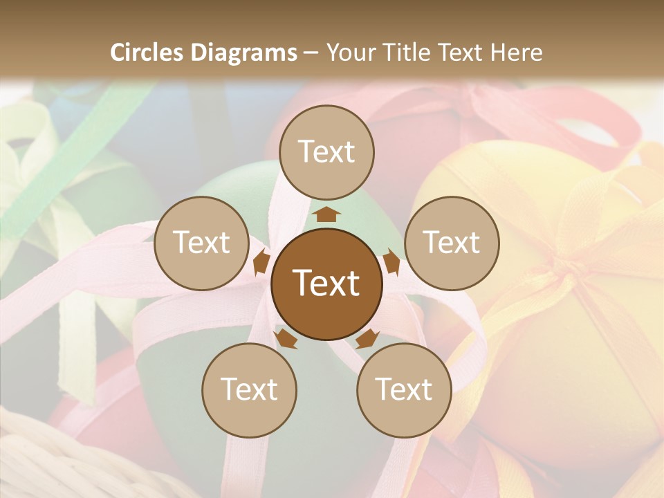 Seasonal Basket April PowerPoint Template