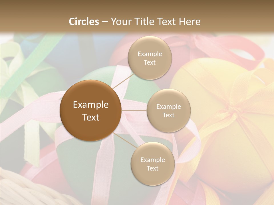 Seasonal Basket April PowerPoint Template