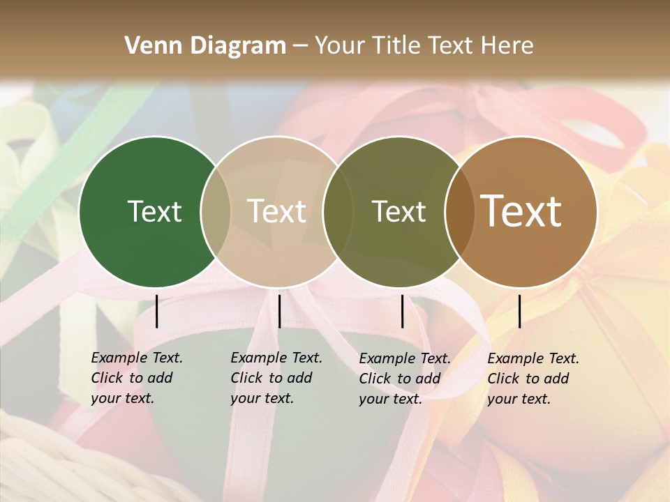 Seasonal Basket April PowerPoint Template