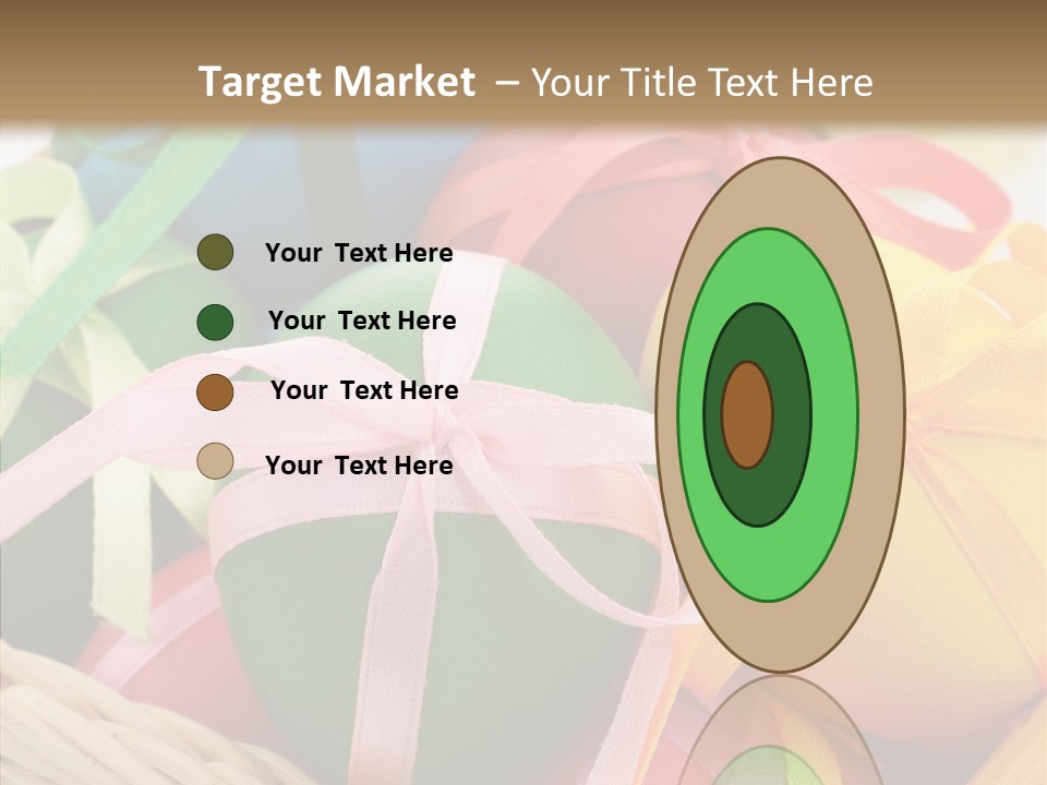 Seasonal Basket April PowerPoint Template