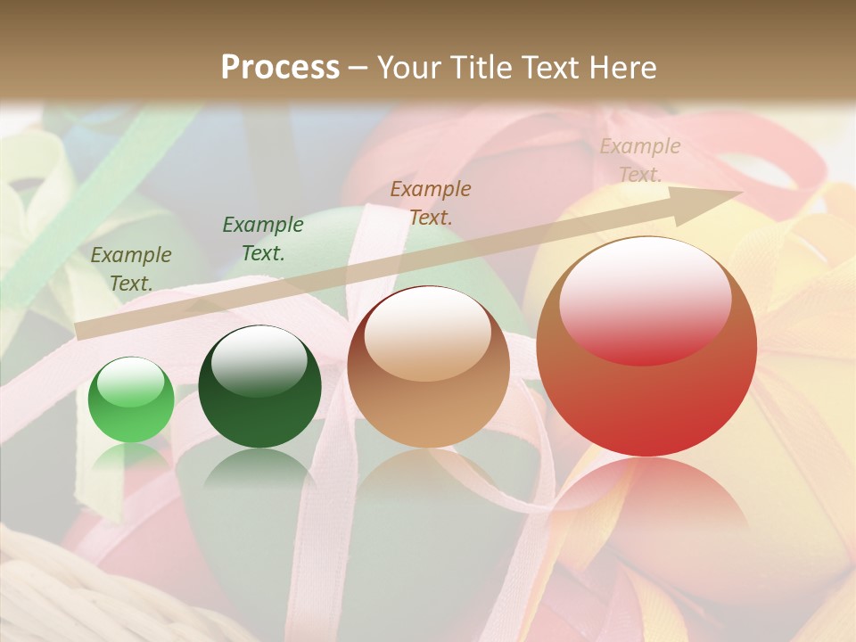 Seasonal Basket April PowerPoint Template