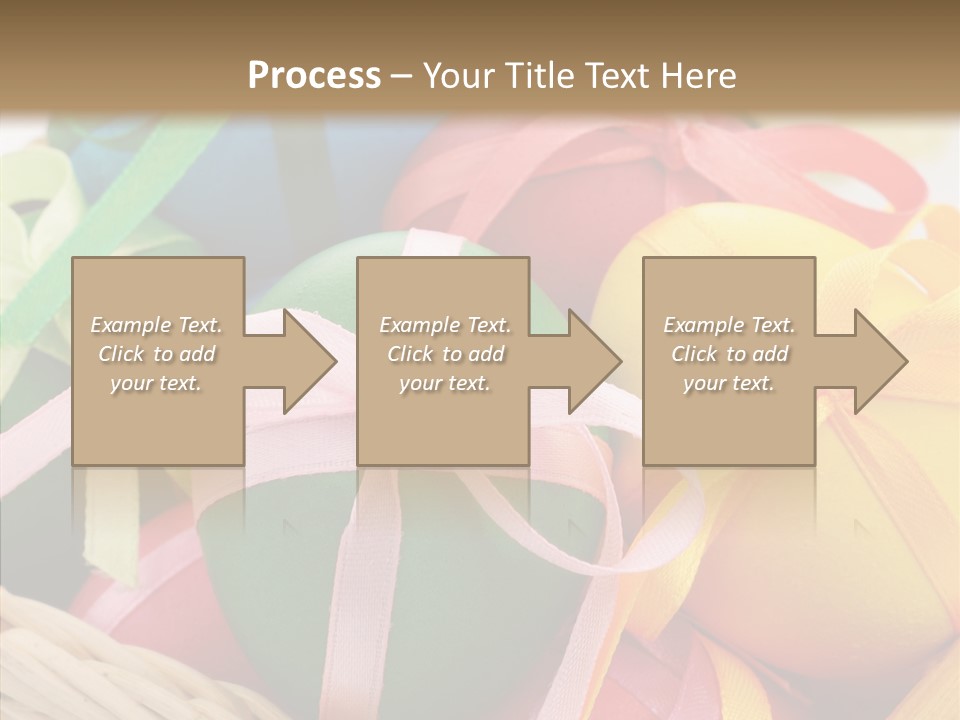 Seasonal Basket April PowerPoint Template