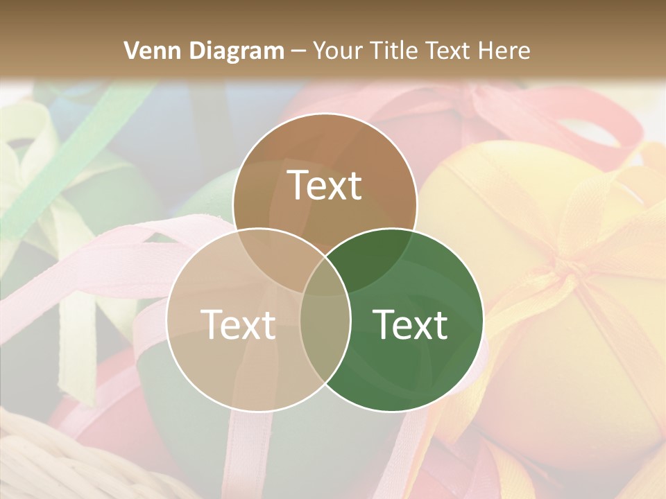 Seasonal Basket April PowerPoint Template