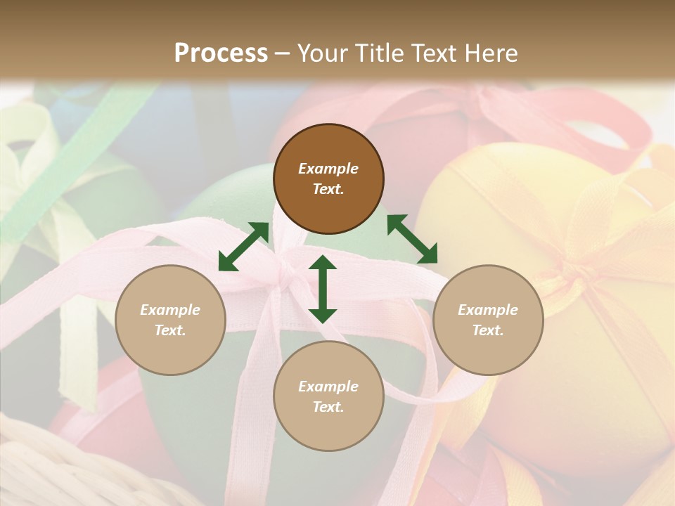 Seasonal Basket April PowerPoint Template