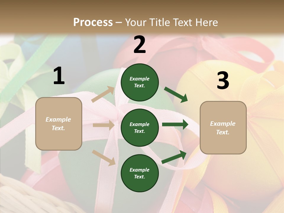 Seasonal Basket April PowerPoint Template