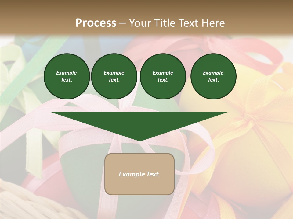 Seasonal Basket April PowerPoint Template