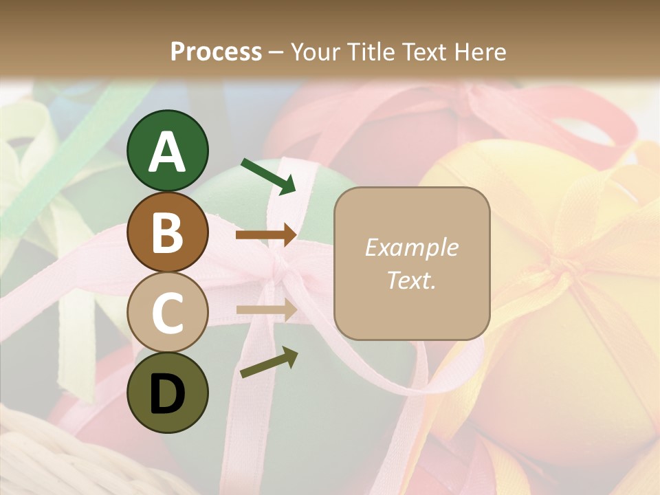 Seasonal Basket April PowerPoint Template