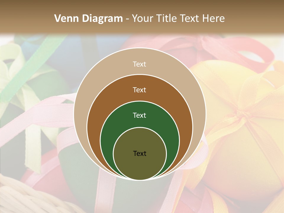 Seasonal Basket April PowerPoint Template
