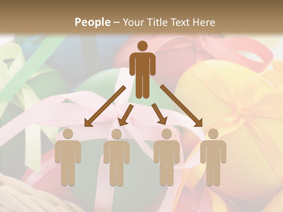 Seasonal Basket April PowerPoint Template