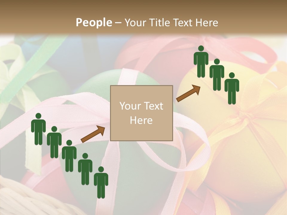 Seasonal Basket April PowerPoint Template