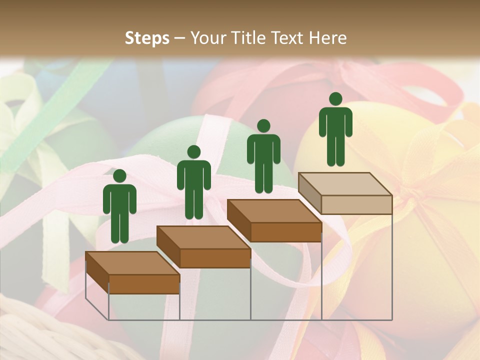 Seasonal Basket April PowerPoint Template