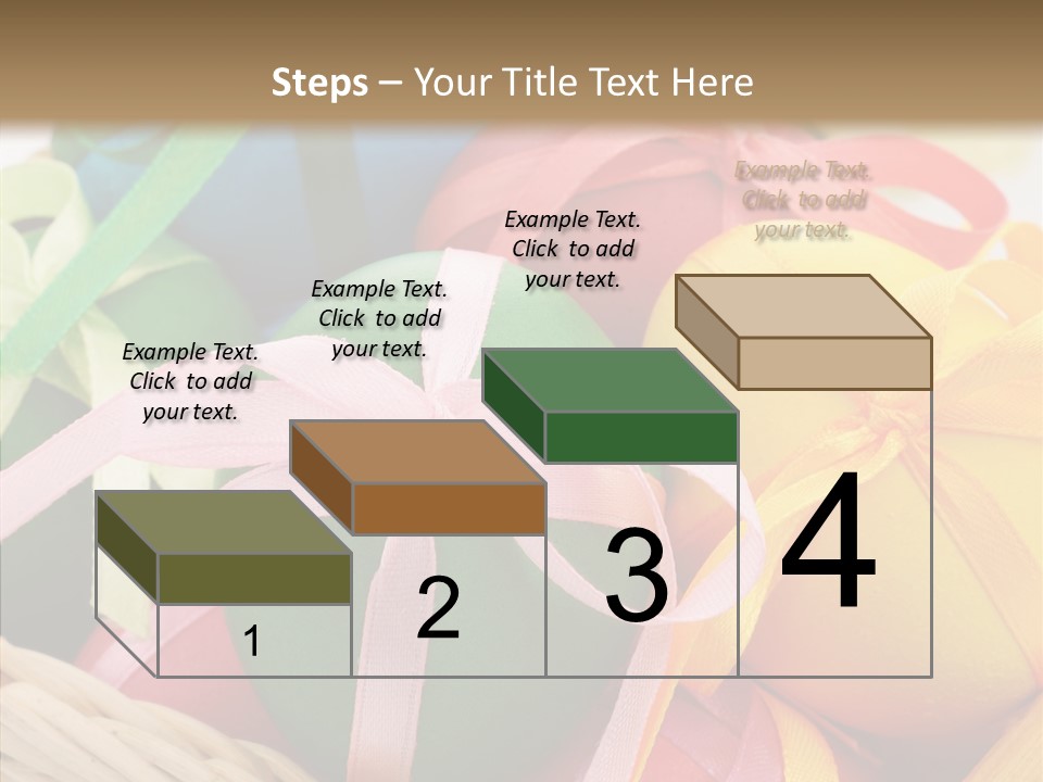 Seasonal Basket April PowerPoint Template