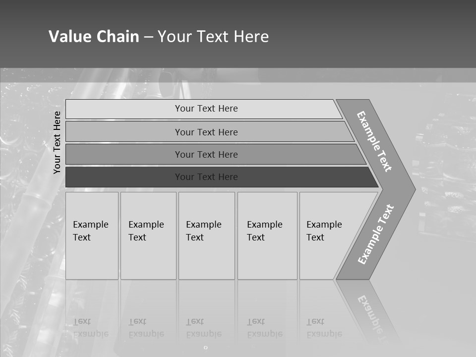 Show Lamp Hair PowerPoint Template