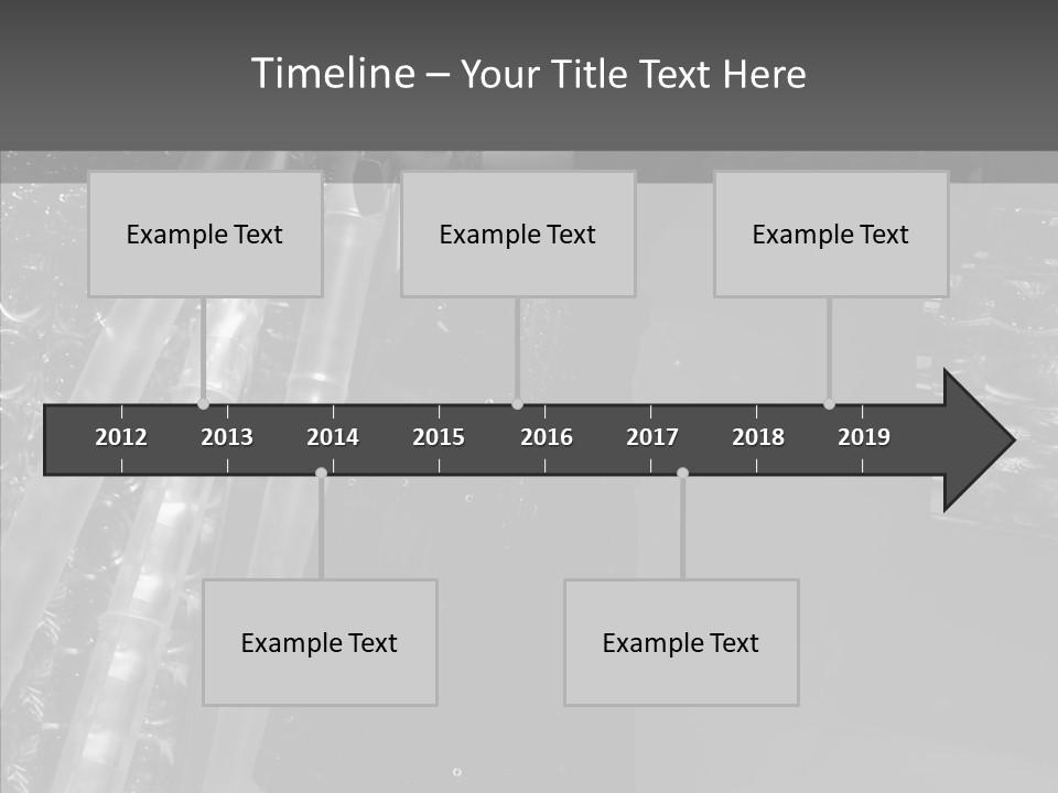 Show Lamp Hair PowerPoint Template