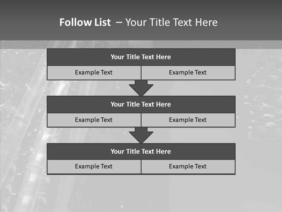 Show Lamp Hair PowerPoint Template