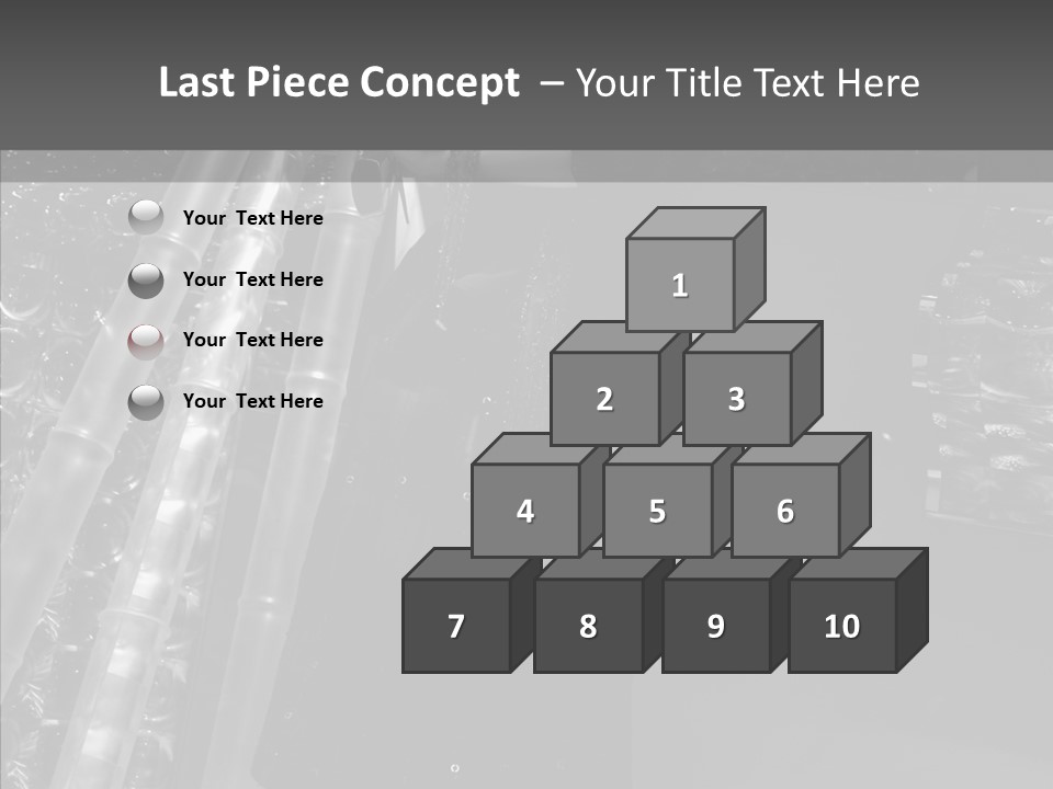 Show Lamp Hair PowerPoint Template