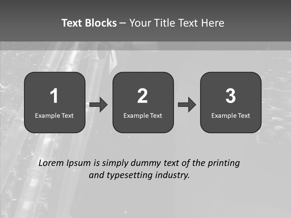Show Lamp Hair PowerPoint Template