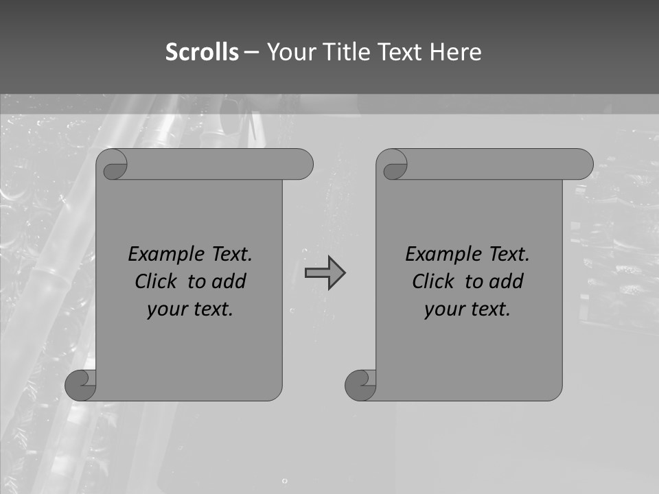Show Lamp Hair PowerPoint Template