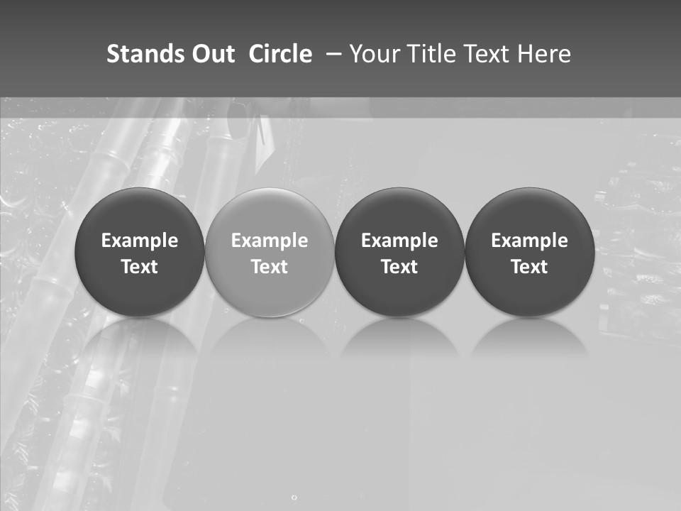 Show Lamp Hair PowerPoint Template