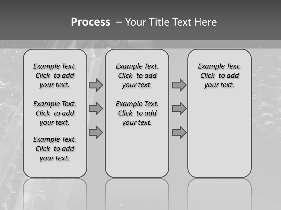 Show Lamp Hair PowerPoint Template