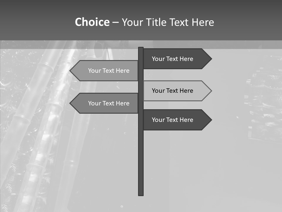 Show Lamp Hair PowerPoint Template