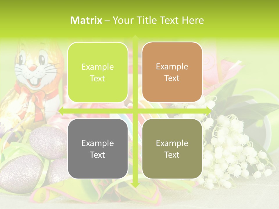 Ribbon Holiday Handmade PowerPoint Template